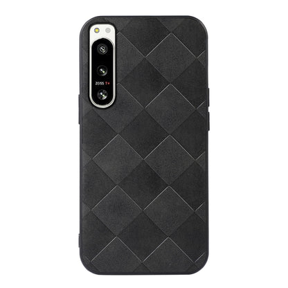 Weave Plaid PU Phone Case