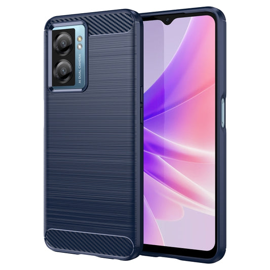 Brushed Texture Carbon Fiber TPU Phone Case