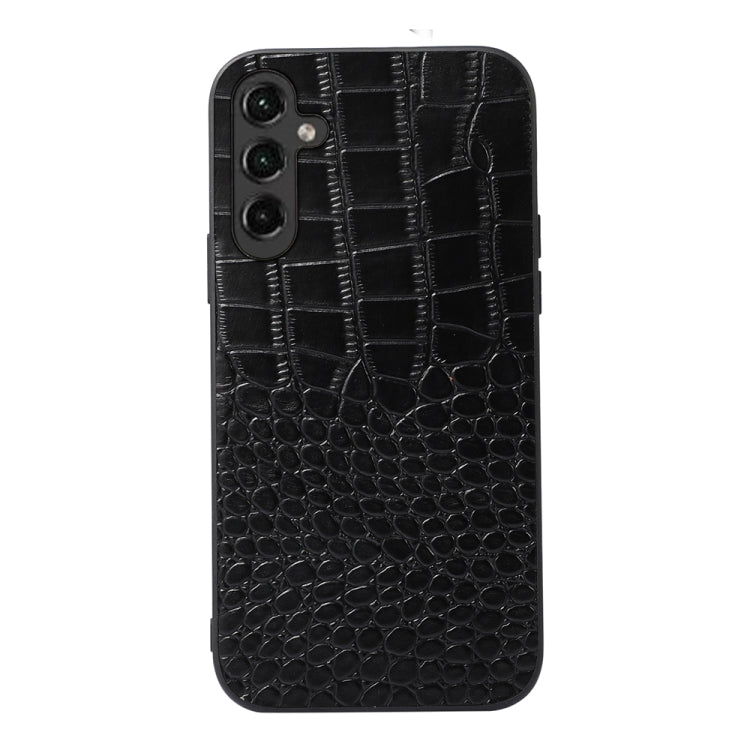 Crocodile Texture Genuine Leather Phone Case, For Samsung Galaxy A14 5G, For Samsung Galaxy S23+ 5G, For Samsung Galaxy S23 Ultra 5G