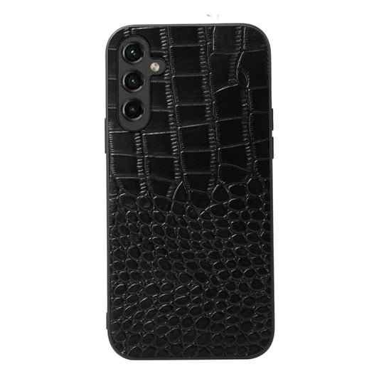 Crocodile Texture Genuine Leather Phone Case, For Samsung Galaxy A14 5G, For Samsung Galaxy S23+ 5G, For Samsung Galaxy S23 Ultra 5G