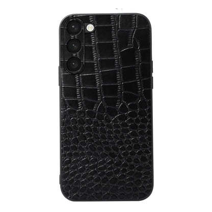 Crocodile Texture Genuine Leather Phone Case, For Samsung Galaxy A14 5G, For Samsung Galaxy S23+ 5G, For Samsung Galaxy S23 Ultra 5G
