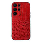 Crocodile Texture Genuine Leather Phone Case