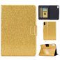 Varnish Glitter Powder Smart Leather Tablet Case, For  iPad 10th Gen 10.9 2022