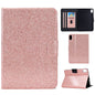 Varnish Glitter Powder Smart Leather Tablet Case, For  iPad 10th Gen 10.9 2022