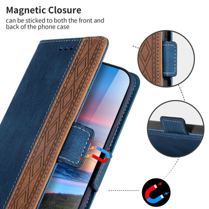 Stitching Side-Magnetic RFID Leather Phone Case