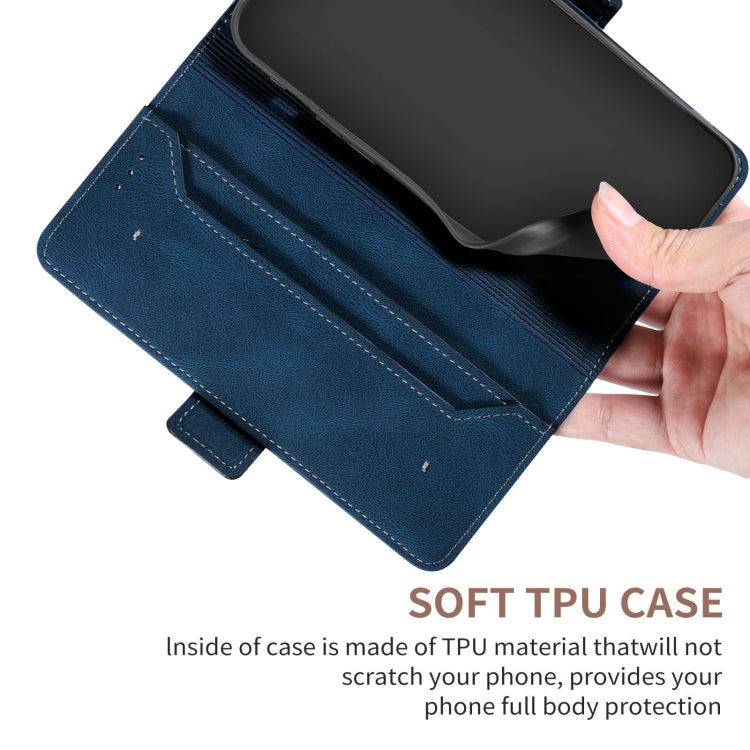 Stitching Side-Magnetic RFID Leather Phone Case