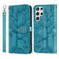 Life Tree Embossing Pattern Leather Phone Case