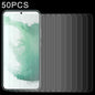 50pcs 0.26mm 9H 2.5D Tempered Glass Film, Support Fingerprint Unlock