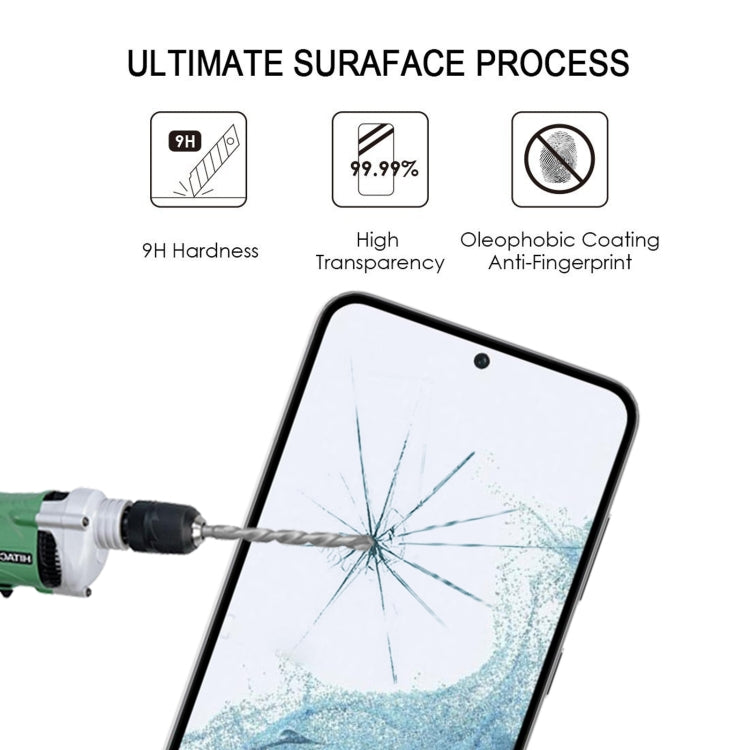 Full Glue Full Cover Screen Protector Tempered Glass Film, For Samsung Galaxy S23 5G / S22 5G (1 PC), For Samsung Galaxy S23+ 5G / S22+ 5G (1 PC)