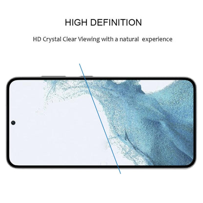 25pcs Full Glue Full Screen Tempered Glass Film, For Samsung Galaxy S23 5G / S22 5G (25 PCS), For Samsung Galaxy S23+ 5G / S22+ 5G (25 PCS)