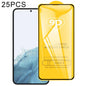 25pcs 9D Full Glue Full Screen Tempered Glass Film, For Samsung Galaxy S23 5G (25pcs), For Samsung Galaxy S23+ 5G (25pcs)