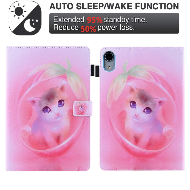 Colored Drawing Leather Smart Tablet Case