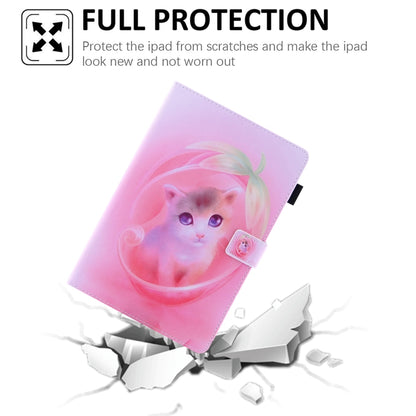 Colored Drawing Leather Smart Tablet Case