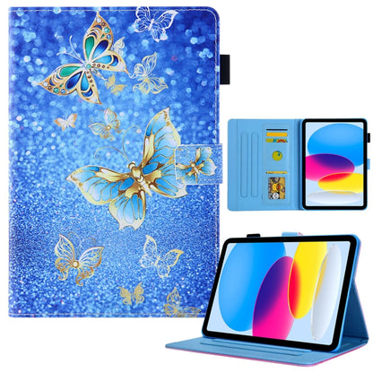 Colored Drawing Leather Smart Tablet Case