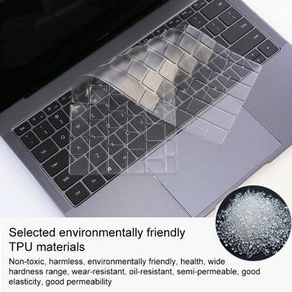 Transparent and Dustproof TPU Laptop Keyboard Protective Film, For Huawei MateBook X Pro, For Huawei MateBook D 15.6 inch