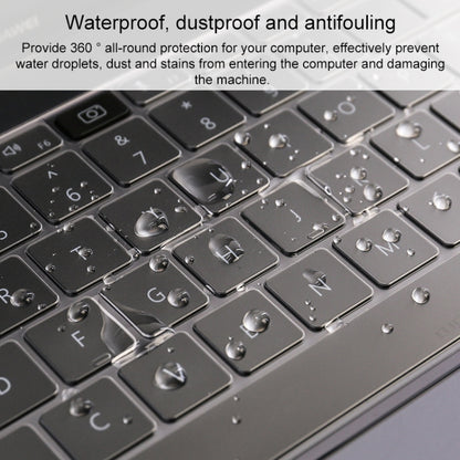 Transparent and Dustproof TPU Laptop Keyboard Protective Film, For Huawei MateBook X Pro, For Huawei MateBook D 15.6 inch