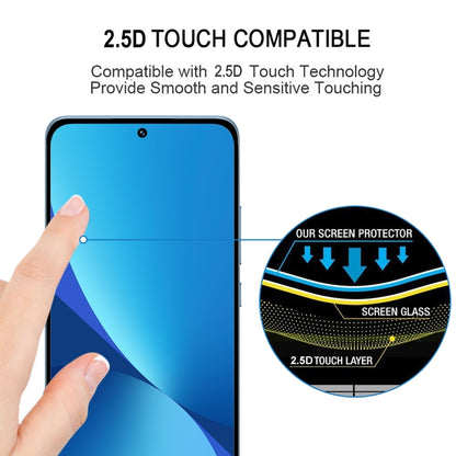 Full Glue Full Cover Screen Protector Tempered Glass Film, For Xiaomi 13 (1 PC)