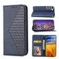 Cubic Grid Calf Texture Magnetic Leather Phone Case, For Sony Xperia 5 IV, For Samsung Galaxy S23 5G, For Samsung Galaxy S23+ 5G, For Samsung Galaxy S23 Ultra 5G