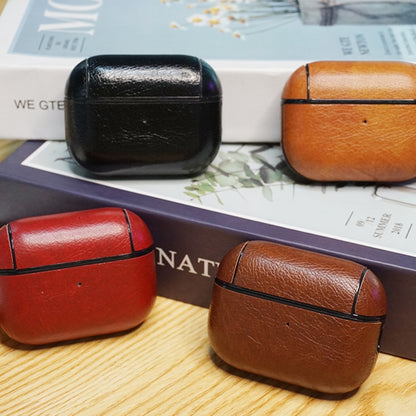 Wireless Earphone Leather Shockproof Protective Case with Lanyard, For AirPods Pro 2