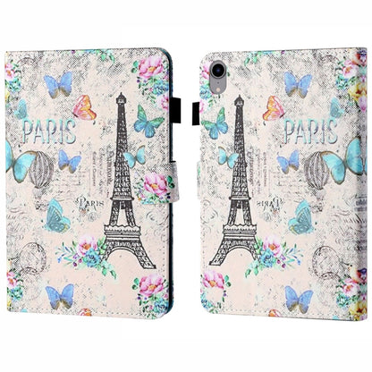 Coloured Drawing Stitching Smart Leather Tablet Case, For iPad 10th Gen 10.9 2022