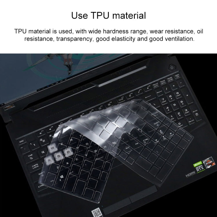 Transparent and Dustproof TPU Laptop Keyboard Protective Film