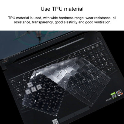 Transparent and Dustproof TPU Laptop Keyboard Protective Film