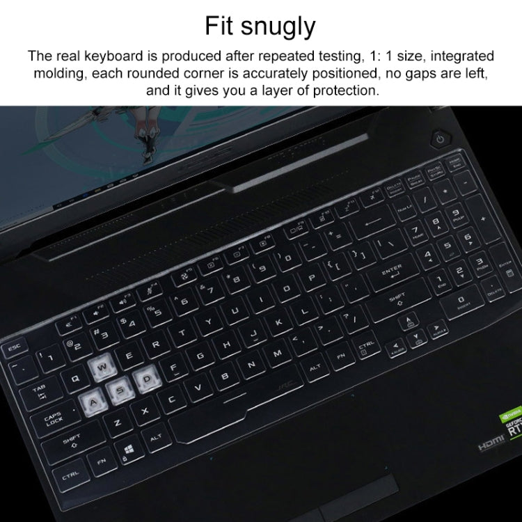 Transparent and Dustproof TPU Laptop Keyboard Protective Film