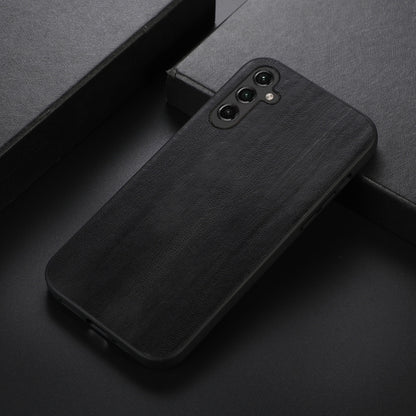 Yellow Cow Texture PU Phone Case, For Samsung Galaxy A14 5G, For Samsung Galaxy S23+ 5G, For Samsung Galaxy S23 Ultra 5G
