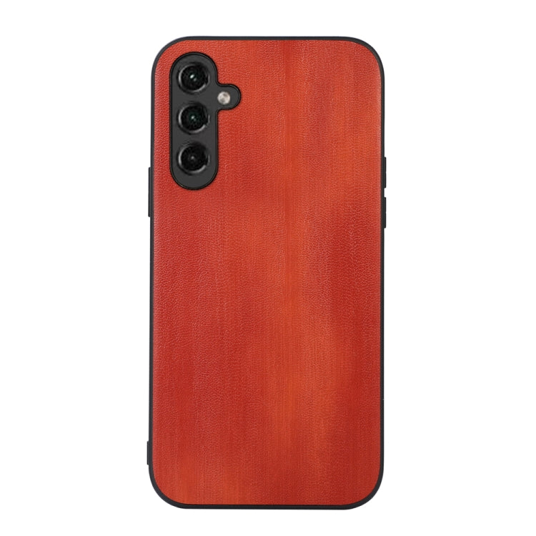 Yellow Cow Texture PU Phone Case, For Samsung Galaxy A14 5G, For Samsung Galaxy S23+ 5G, For Samsung Galaxy S23 Ultra 5G