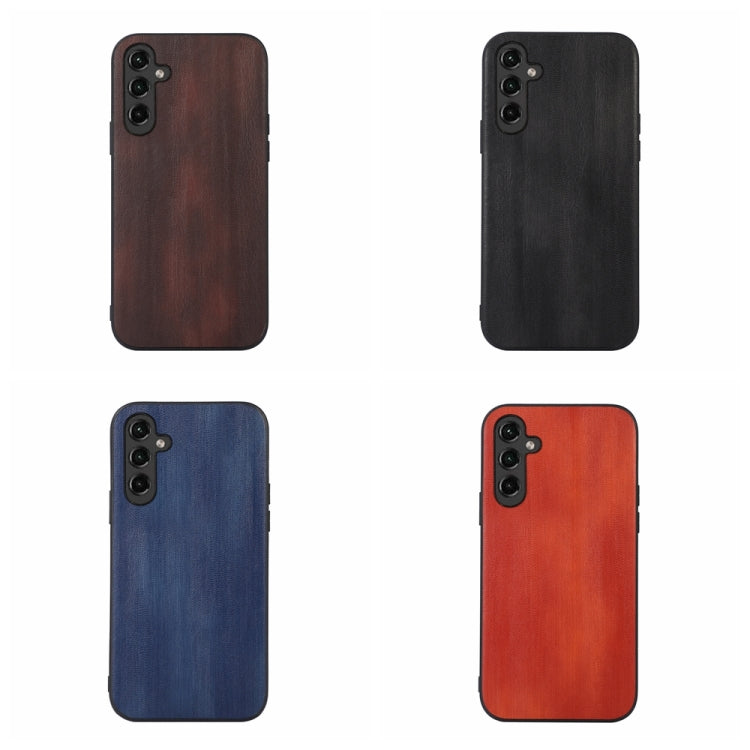 Yellow Cow Texture PU Phone Case, For Samsung Galaxy A14 5G, For Samsung Galaxy S23+ 5G, For Samsung Galaxy S23 Ultra 5G