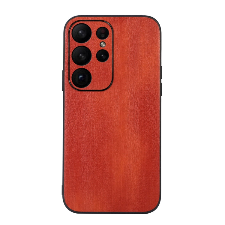 Yellow Cow Texture PU Phone Case, For Samsung Galaxy A14 5G, For Samsung Galaxy S23+ 5G, For Samsung Galaxy S23 Ultra 5G