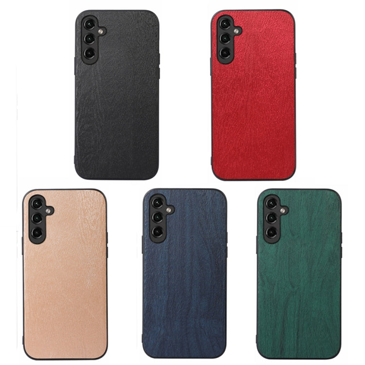 Wood Texture PU Phone Case