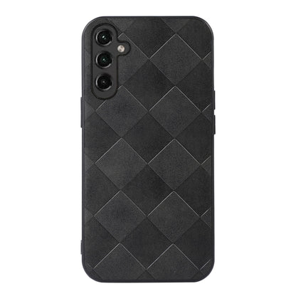 Weave Plaid PU Phone Case