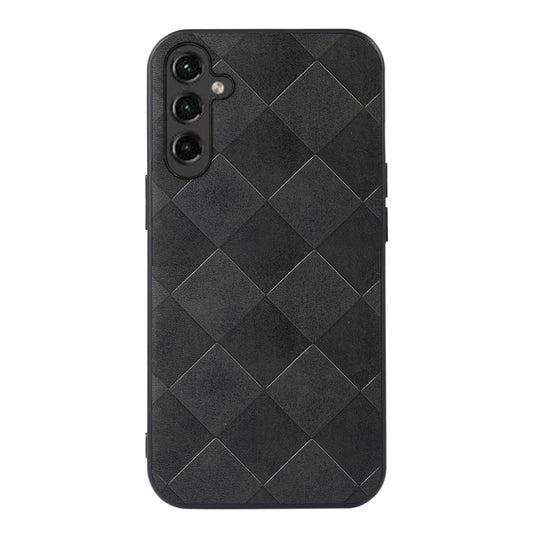 Weave Plaid PU Phone Case, For Samsung Galaxy A14 5G, For Samsung Galaxy S23+ 5G, For Samsung Galaxy S23 Ultra 5G