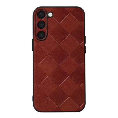 Weave Plaid PU Phone Case