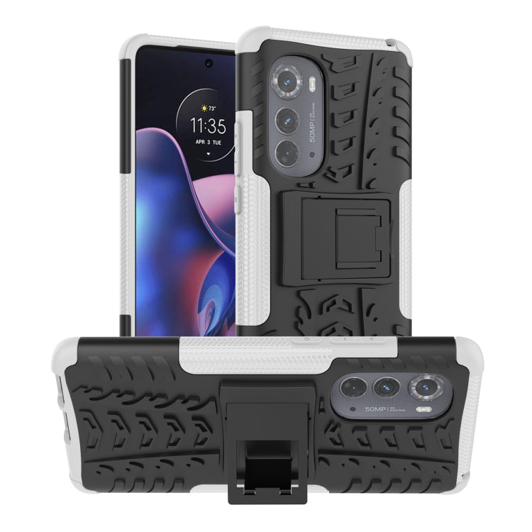 Tire Texture TPU + PC Phone Case with Holder, Series 2