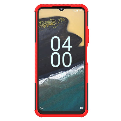 Tire Texture TPU + PC Phone Case with Holder, For Nokia G400 5G