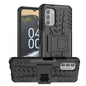 Tire Texture TPU + PC Phone Case with Holder, For Nokia G400 5G