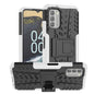 Tire Texture TPU + PC Phone Case with Holder, For Nokia G400 5G