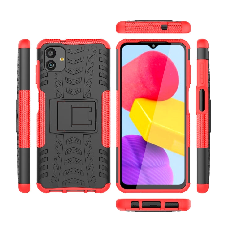 Tire Texture TPU + PC Phone Case with Holder, Series 1