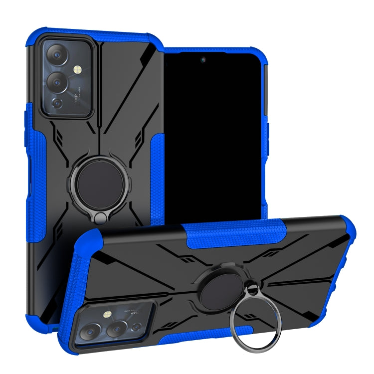 Armor Bear Shockproof PC + TPU Phone Case with Ring