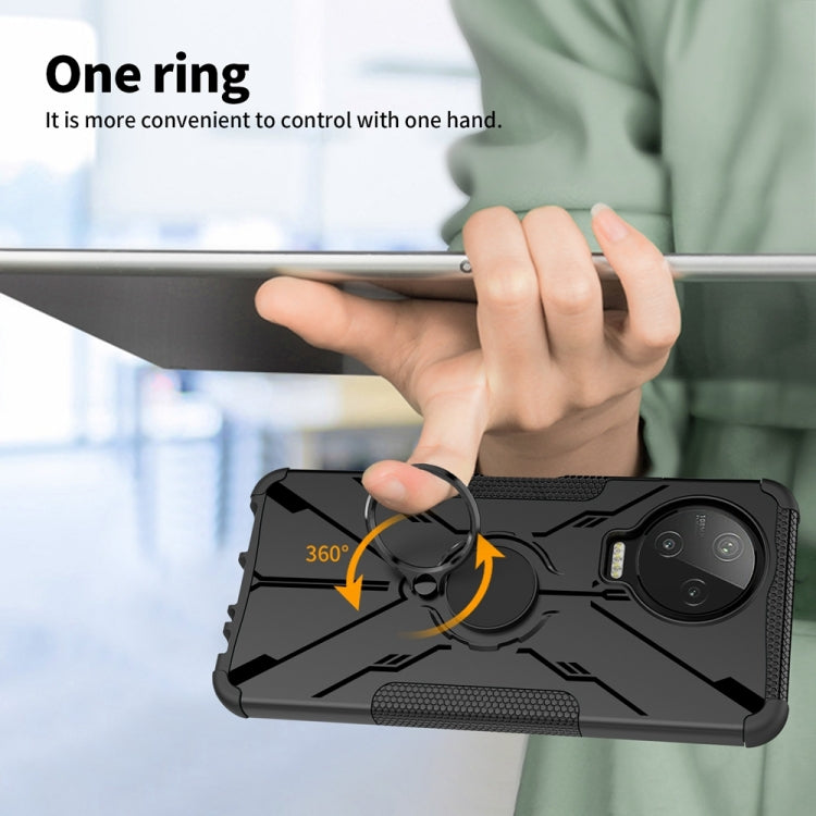 Armor Bear Shockproof PC + TPU Phone Case with Ring, For Infinix Note 12 Pro 4G, For Infinix Note 12i