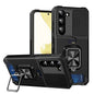 Sliding Camshield Phone Case with Ring Holder & Card Slot, For Samsung Galaxy S23 5G, For Samsung Galaxy S23+ 5G, For Samsung Galaxy S23 Ultra 5G