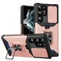 Sliding Camshield Phone Case with Ring Holder & Card Slot, For Samsung Galaxy S23 5G, For Samsung Galaxy S23+ 5G, For Samsung Galaxy S23 Ultra 5G