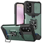 Sliding Camshield Phone Case with Ring Holder & Card Slot, For Samsung Galaxy A14 5G