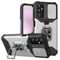 Sliding Camshield Phone Case with Ring Holder & Card Slot, For Samsung Galaxy A14 5G