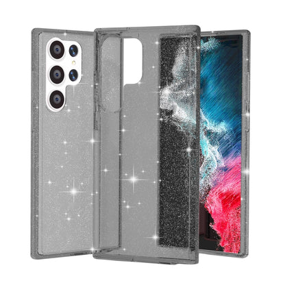 Shockproof Terminator Style Glitter Powder Phone Case, For Samsung Galaxy S23 5G, For Samsung Galaxy S23+ 5G, For Samsung Galaxy S23 Ultra 5G, For Samsung Galaxy A14 5G