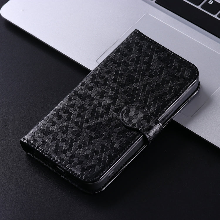 Honeycomb Dot Texture Leather Phone Case