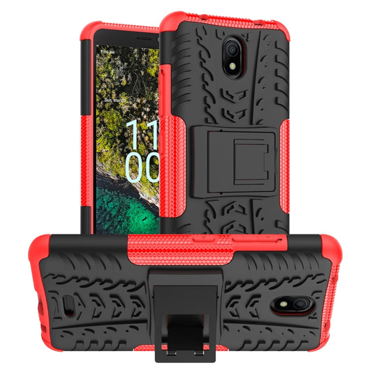 Tire Texture TPU + PC Phone Case with Holder, Series 2