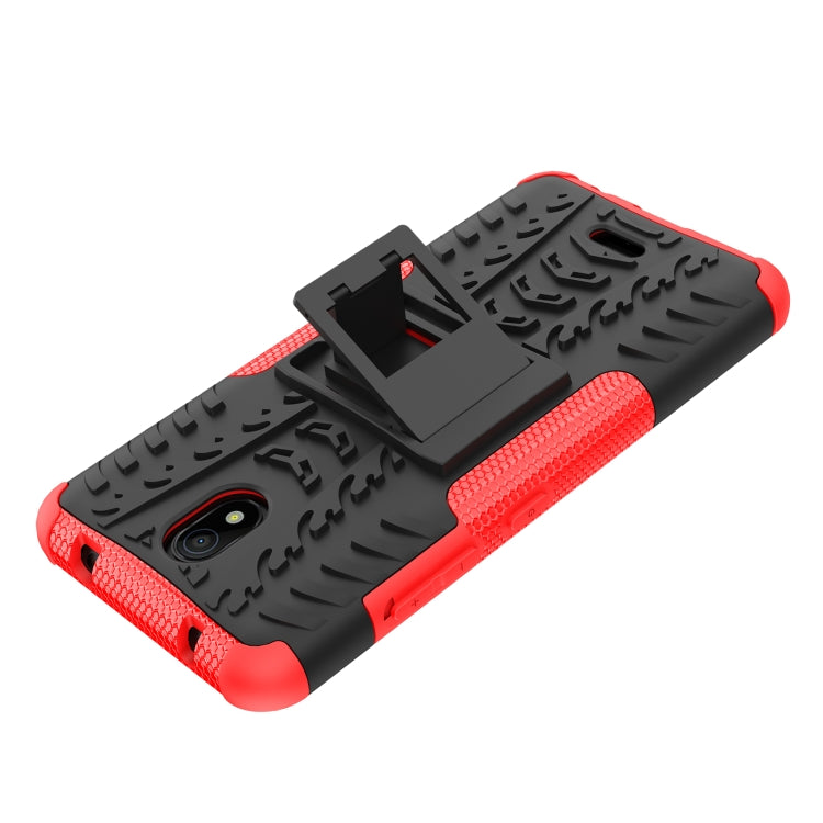 Tire Texture TPU + PC Phone Case with Holder, Series 2